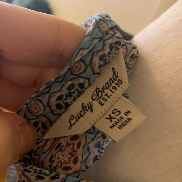 Lucky Brand Boho Blouse - Picture 5 of 5